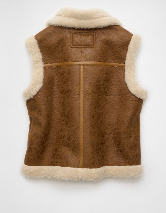 AE Shearling Vest