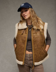 AE Shearling Vest