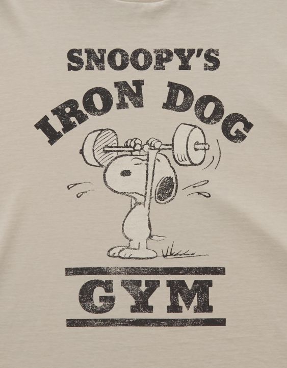 AE Boxy Snoopy Graphic T-Shirt