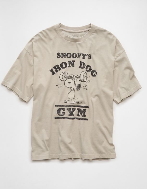 AE Boxy Snoopy Graphic T-Shirt