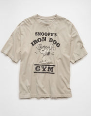 AE Boxy Snoopy Graphic T-Shirt