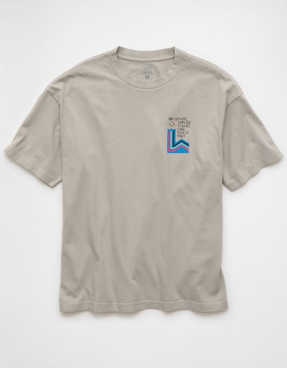 AE Winter Olympics Boxy Graphic T-Shirt