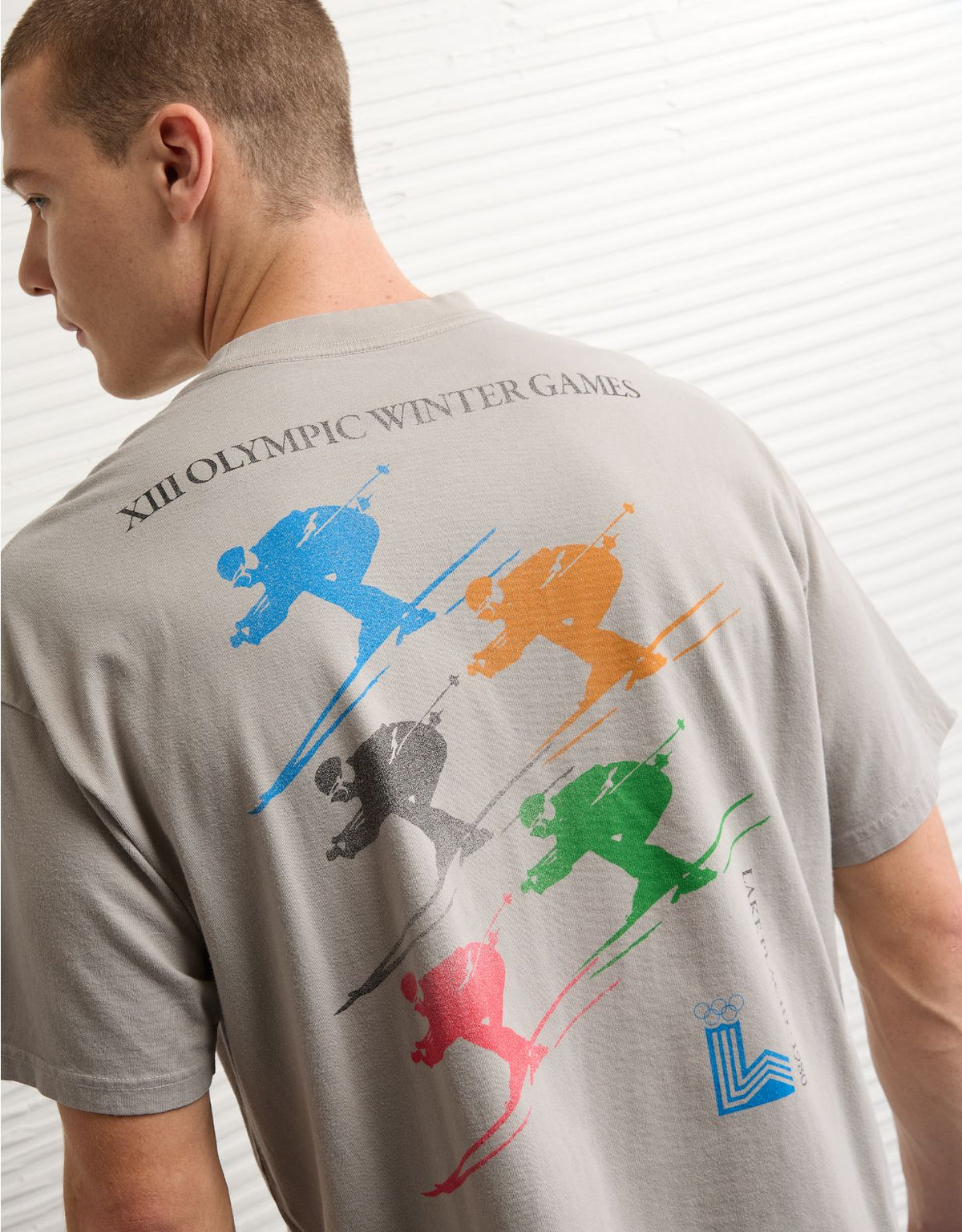 AE Winter Olympics Boxy Graphic T-Shirt