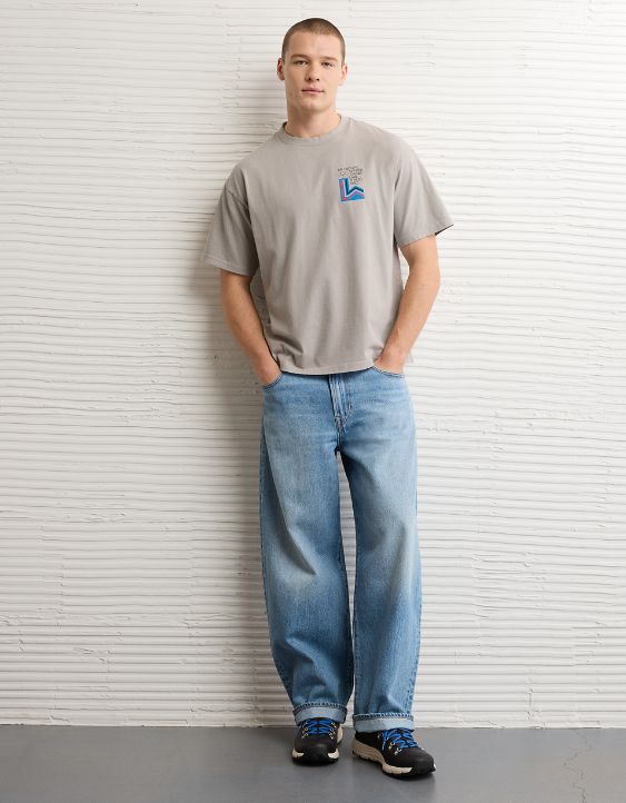 AE Winter Olympics Boxy Graphic T-Shirt