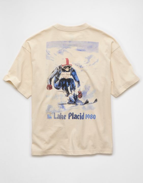 AE Winter Olympics Boxy Graphic T-Shirt