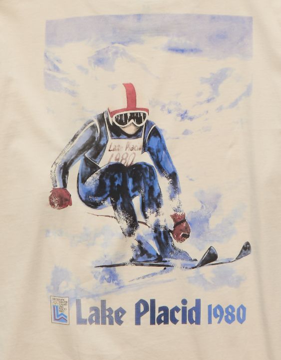 AE Winter Olympics Boxy Graphic T-Shirt