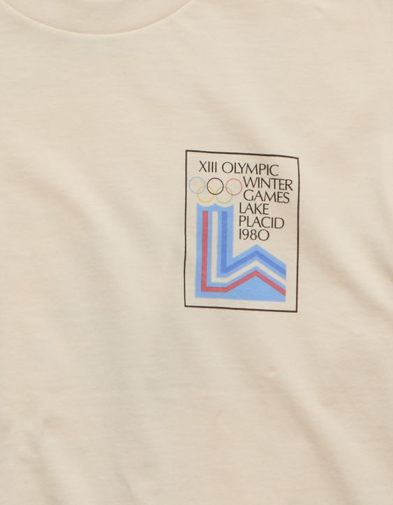 AE Winter Olympics Boxy Graphic T-Shirt