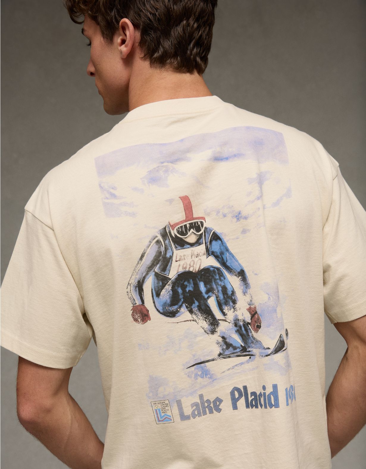 AE Winter Olympics Boxy Graphic T-Shirt