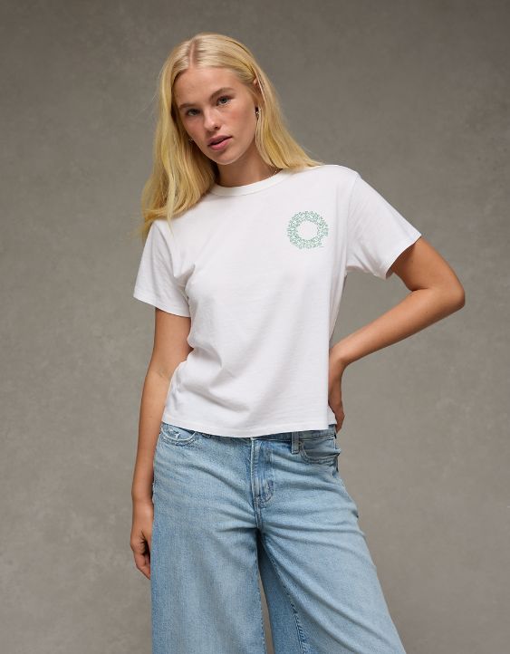 AE Ex-Boyfriend Holiday Graphic T-Shirt