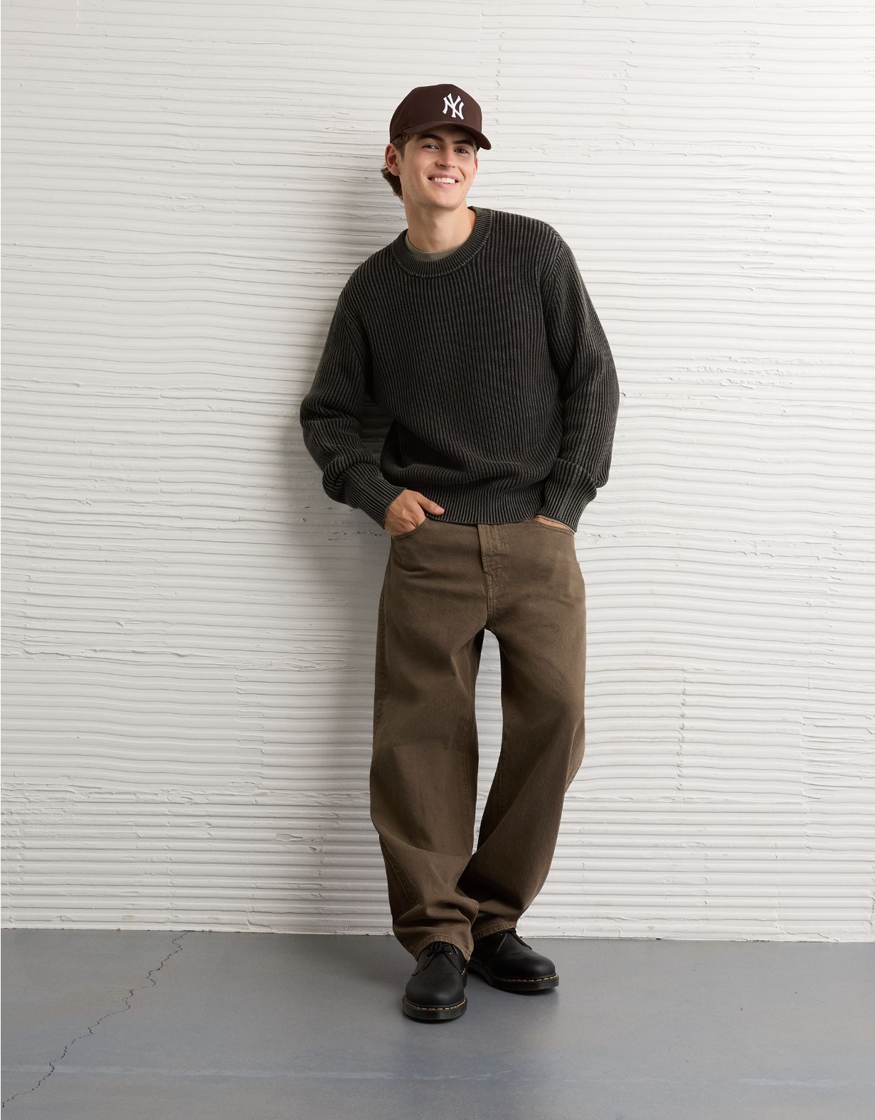 AE Fisherman Crew Neck Sweater