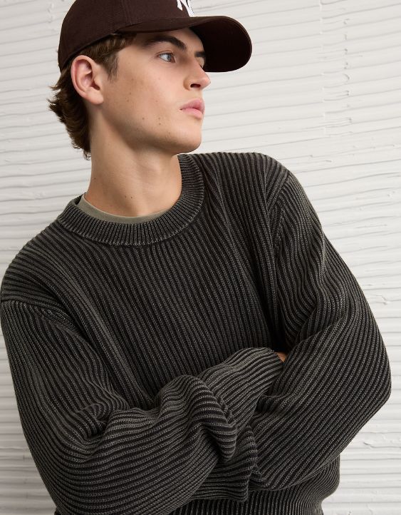 AE Fisherman Crew Neck Sweater