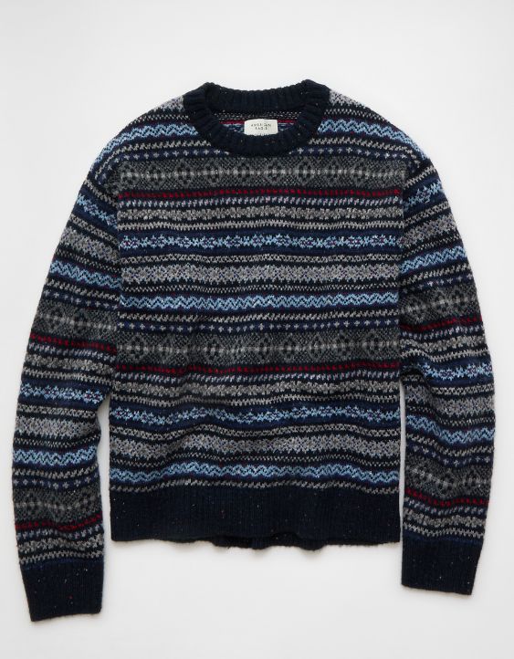 AE Cozy Cabin Fairisle Sweater