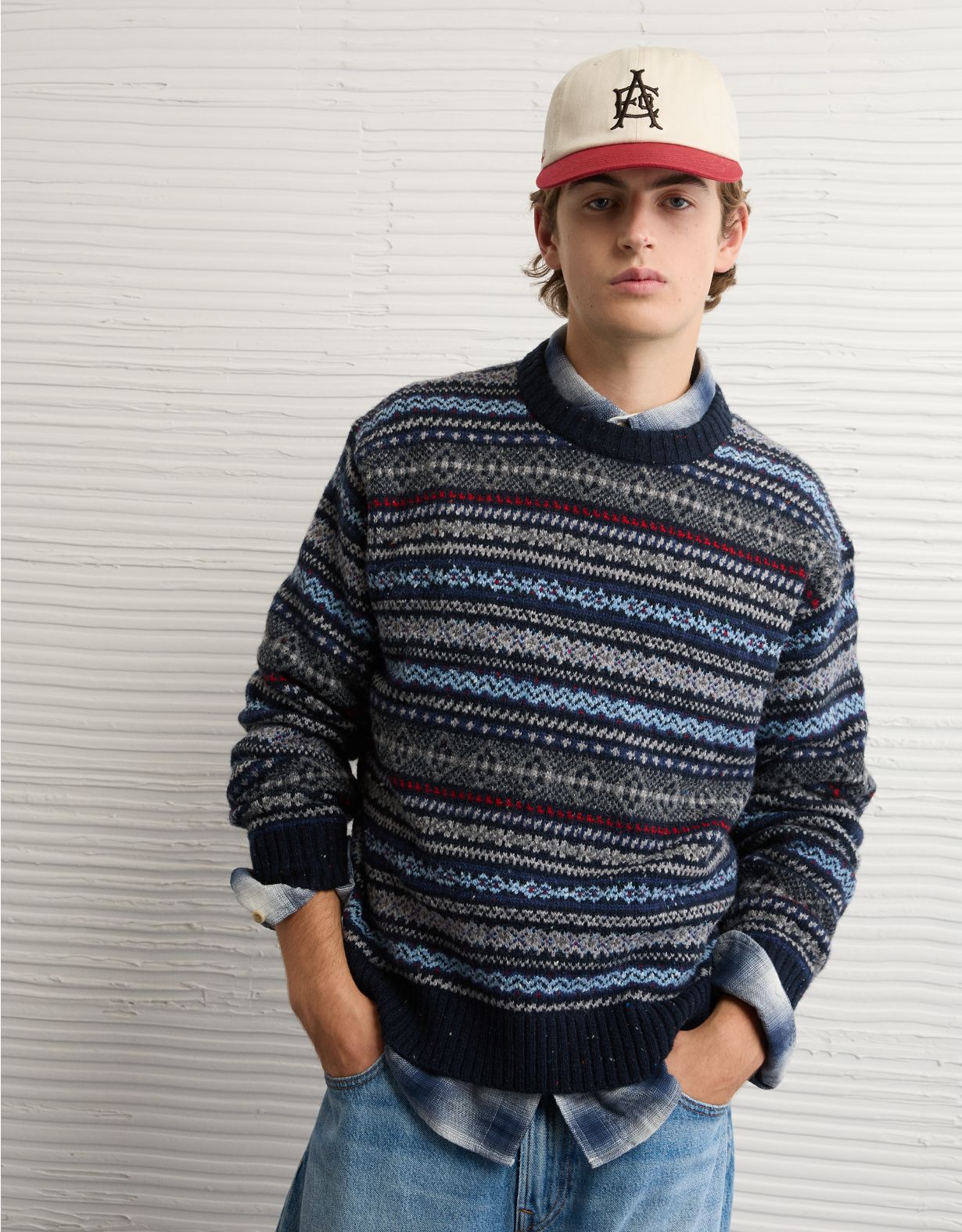 AE Cozy Cabin Fairisle Sweater