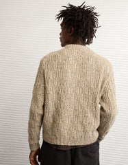AE Cable Knit Crew Neck Sweater