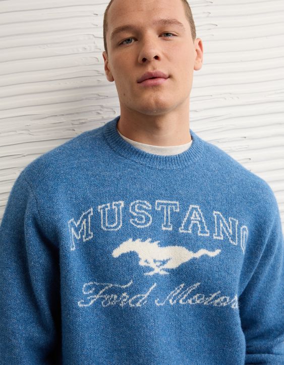 AE Cozy Cabin Ford Mustang Sweater