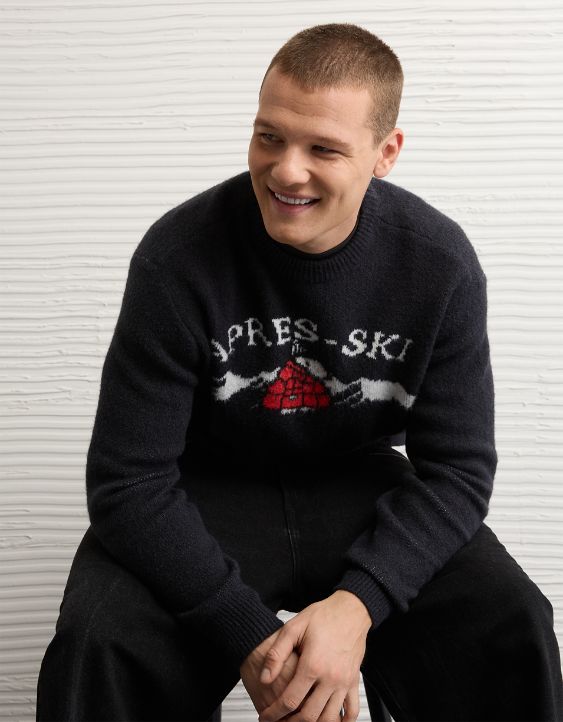 AE Cozy Cabin Snoopy Sweater