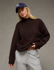 AE Oversized Mock Neck Sweater
