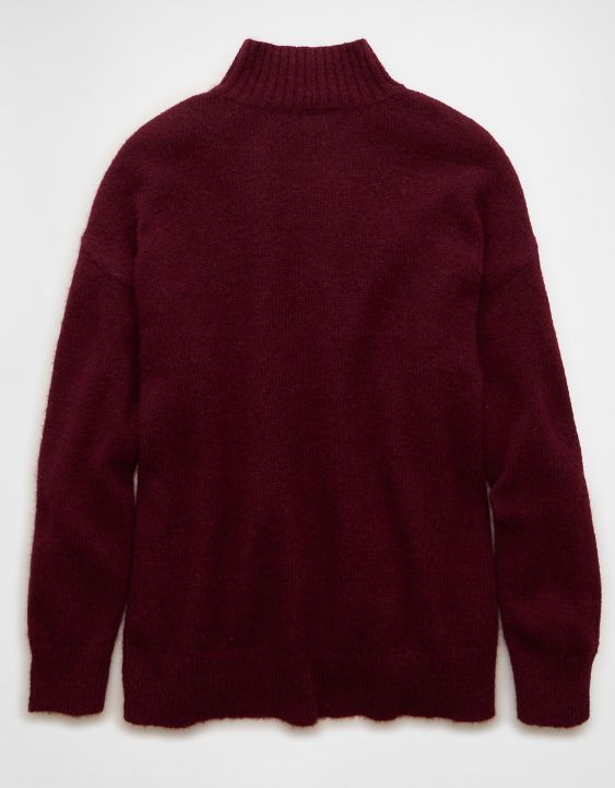 AE Oversized Mock Neck Sweater