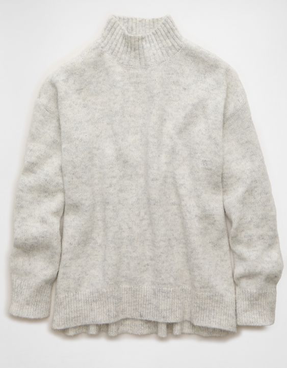 AE Oversized Mock Neck Sweater