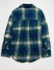AE Plaid Button-Up Shirt