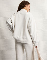 AE Everyday Luxe Mock Neck Sweatshirt