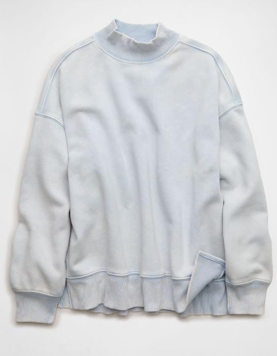 AE Everyday Luxe Mock Neck Sweatshirt