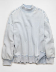 AE Everyday Luxe Mock Neck Sweatshirt