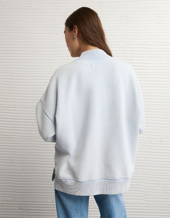 AE Everyday Luxe Mock Neck Sweatshirt