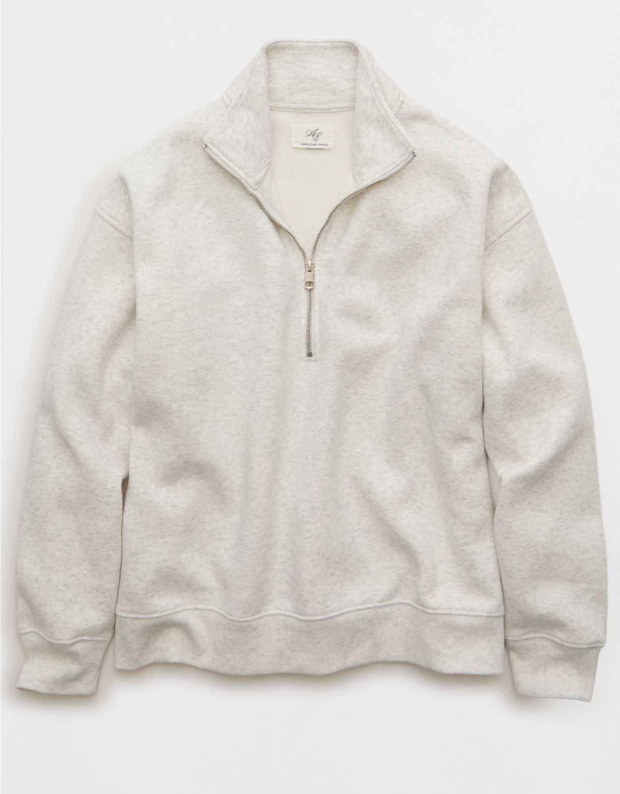 AE Everyday Luxe Quarter-Zip Sweatshirt