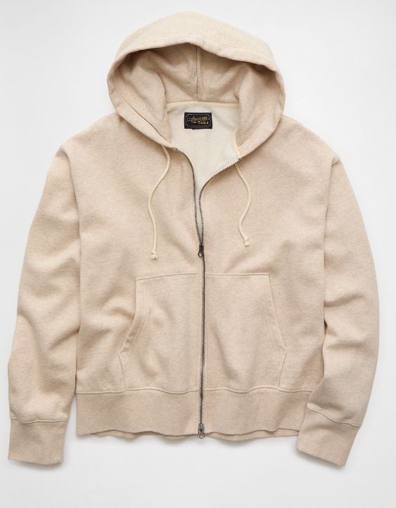 AE Laidback Luxe Heavyweight Full-Zip Hoodie