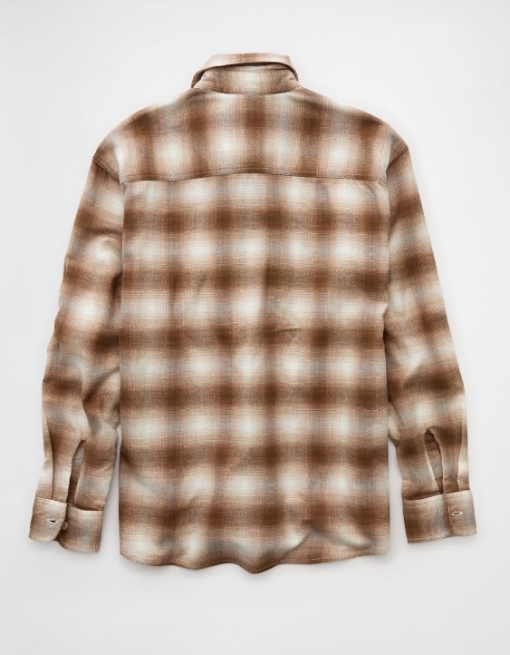 AE Relaxed Fit Everyday Flannel Shirt