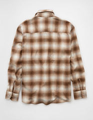 AE Relaxed Fit Everyday Flannel Shirt