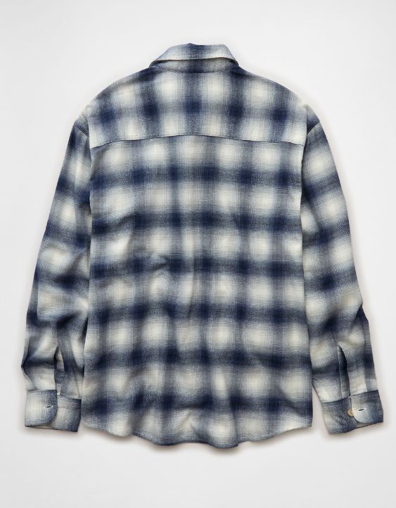 AE Relaxed Fit Everyday Flannel Shirt