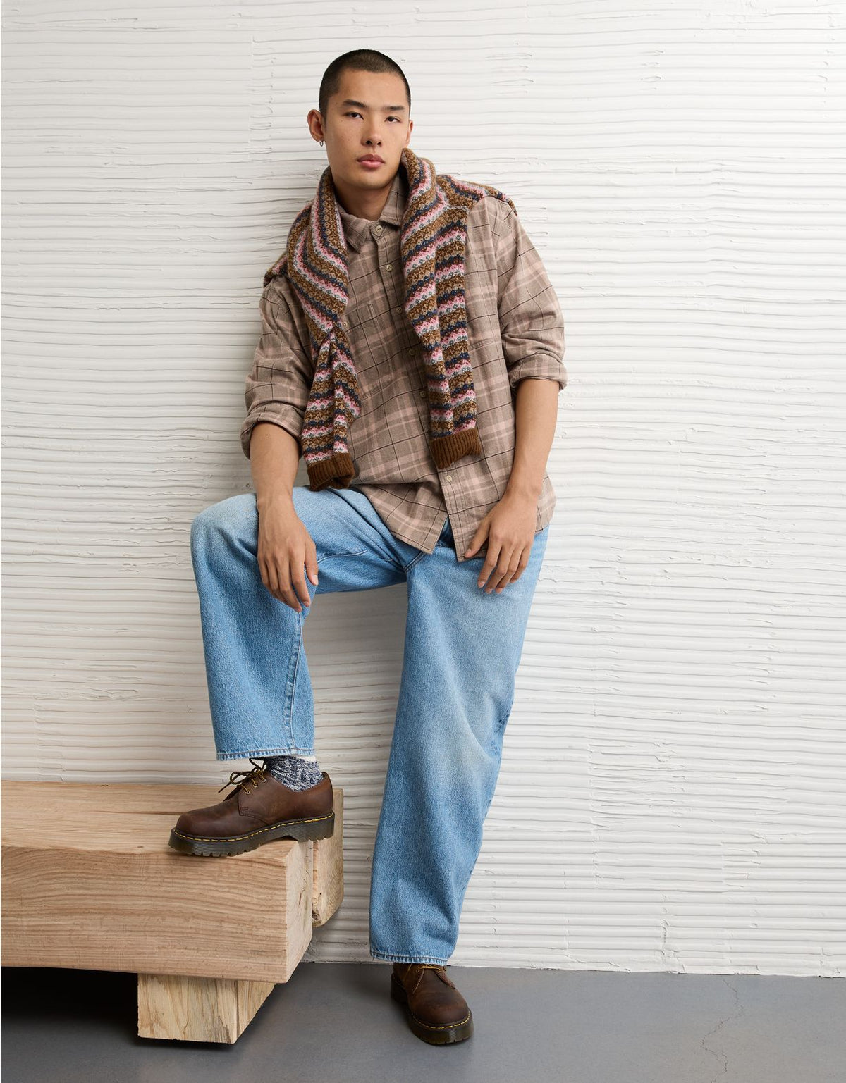 AE Relaxed Everyday Flannel Shirt