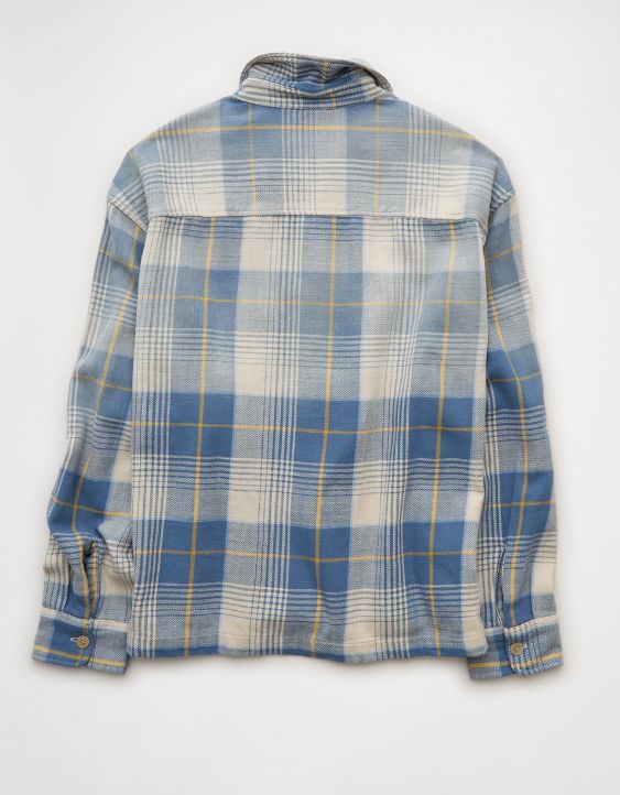 AE Boxy Everyday Flannel Shirt