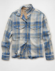 AE Boxy Everyday Flannel Shirt