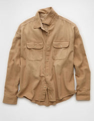 AE Boxy Everyday Flannel Shirt