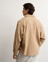 AE Boxy Everyday Flannel Shirt