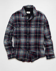 AE Boxy Everyday Flannel Shirt