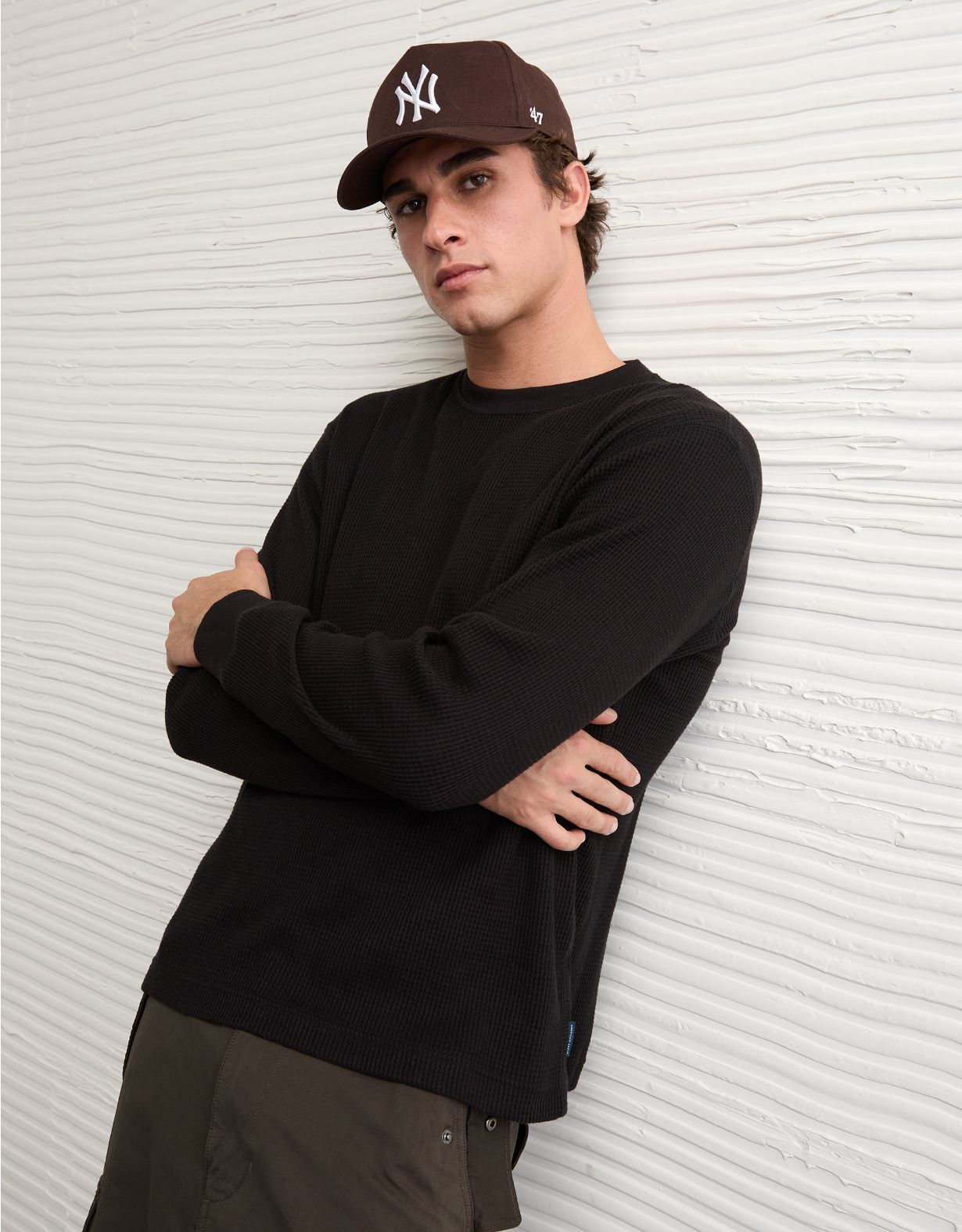 AE Cozy Waffle Thermal T-Shirt