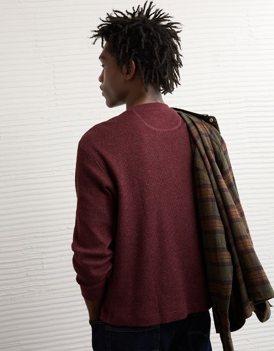 AE Cozy Waffle Thermal T-Shirt