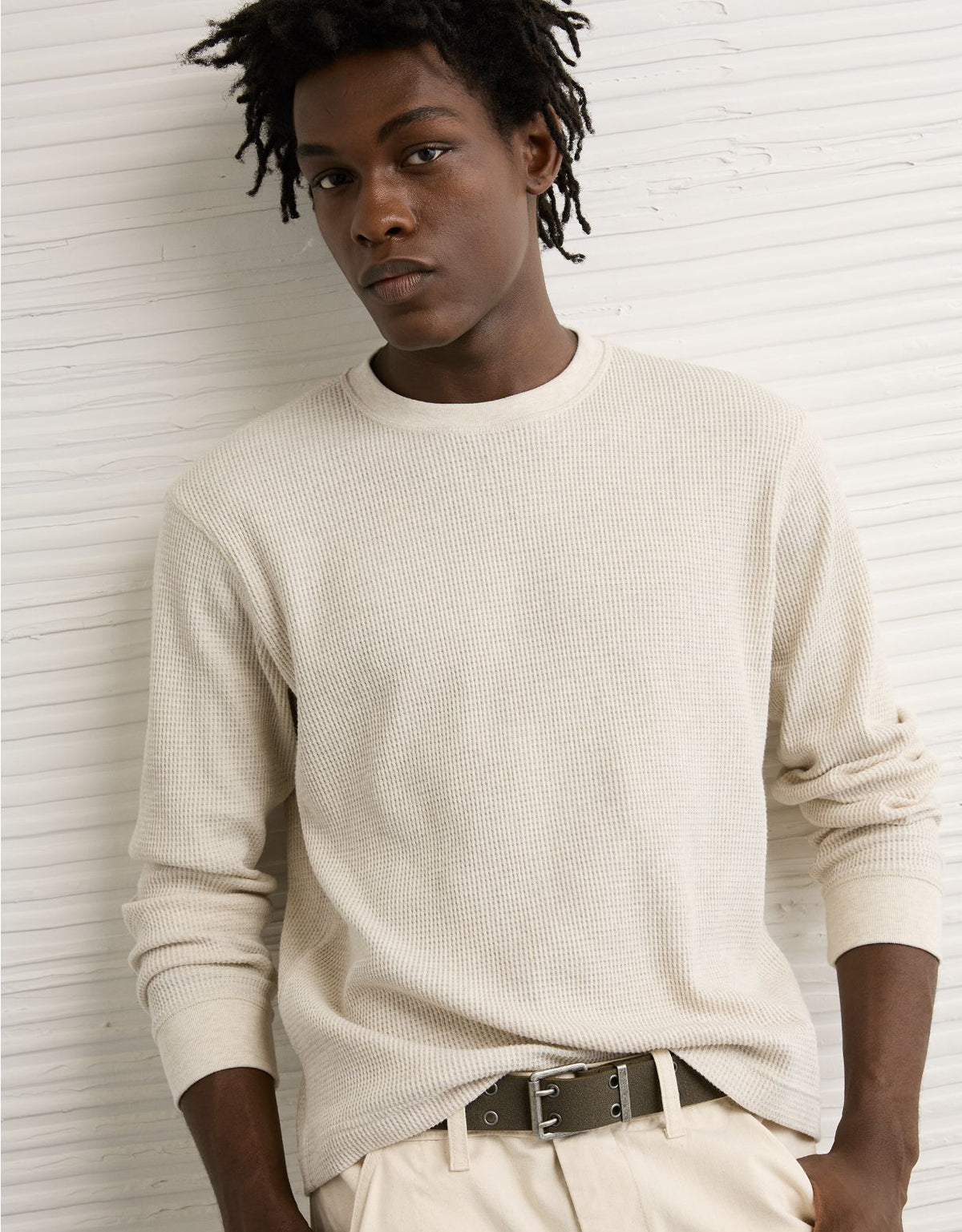 AE Cozy Waffle Thermal T-Shirt