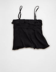 AE Ruffle Tie-Front Cami Top