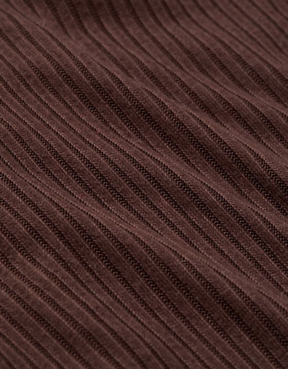 AE Long-Sleeve Waffle Plush Crew Neck Tee