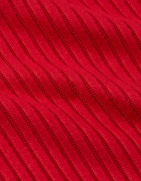 AE Long-Sleeve Waffle Plush Crew Neck Tee