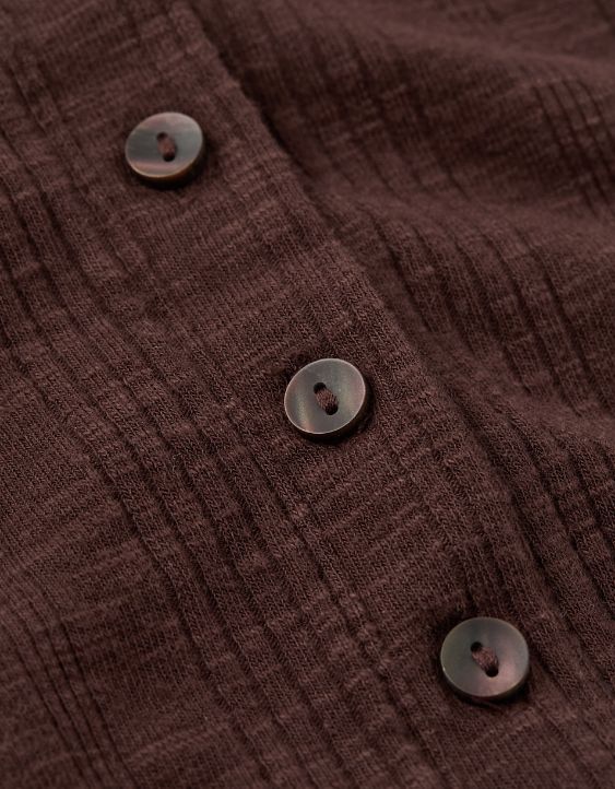 AE Long Sleeve Henley T-Shirt