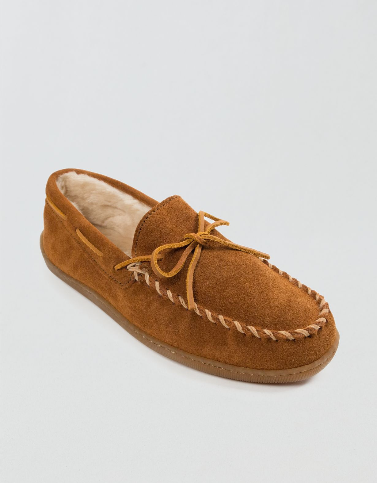Minnetonka Pile-Lined Hardsole Slipper