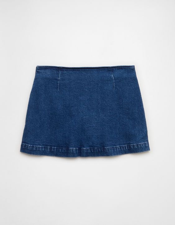 AE It Knit Denim Skort