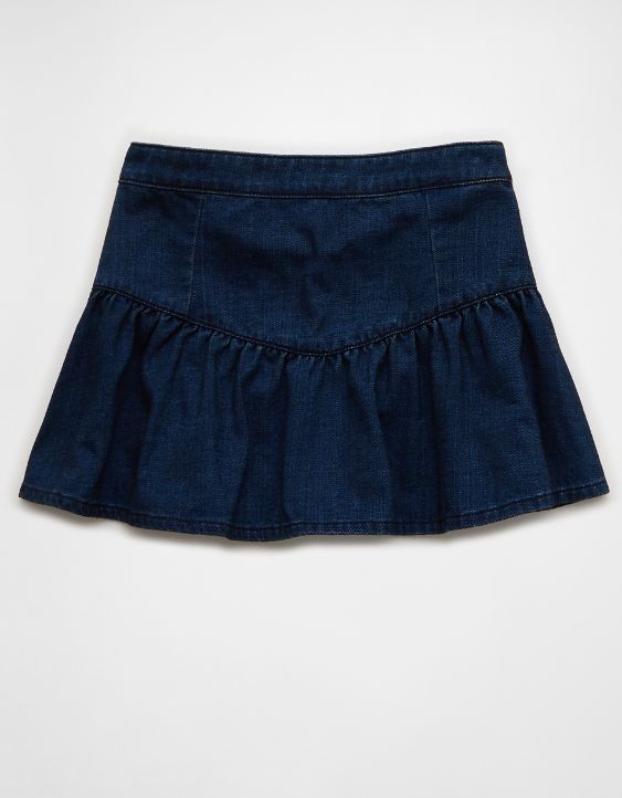 AE High-Waisted Pleated Mini Skirt