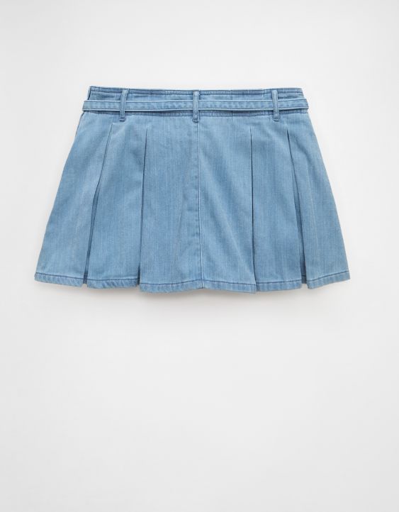 AE High-Waisted Pleated Mini Skirt